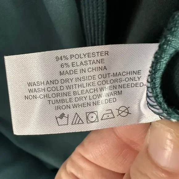 Royal Matrix 2 Piece Velour Tracksuit Women's Size M Green Full Zip Pull On Pant - Picture 6 of 9